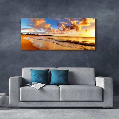 Canvas Kunstdruck Meer Strand Landschaft