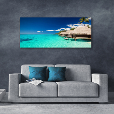 Canvas Kunstdruck Meer Landschaft