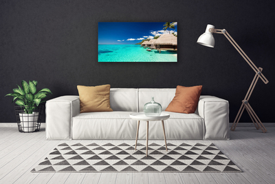 Canvas Kunstdruck Meer Landschaft