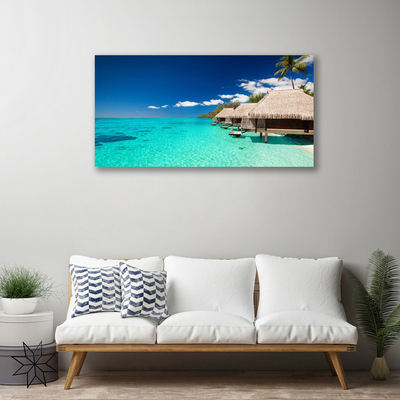 Canvas Kunstdruck Meer Landschaft