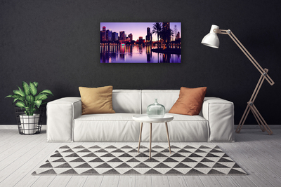 Canvas Kunstdruck Stadt Gebäude