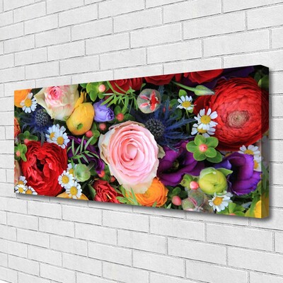 Canvas Kunstdruck Blumen Pflanzen