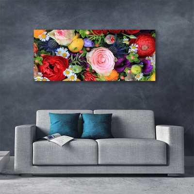 Canvas Kunstdruck Blumen Pflanzen