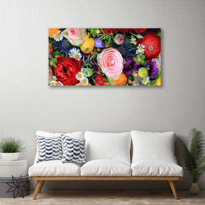 Canvas Kunstdruck Blumen Pflanzen