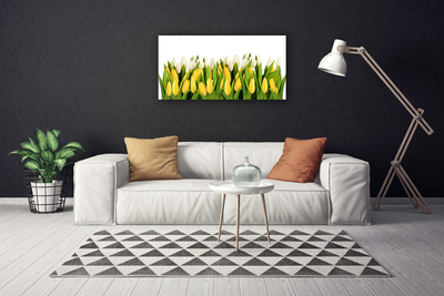 Canvas Kunstdruck Tulpen Pflanzen