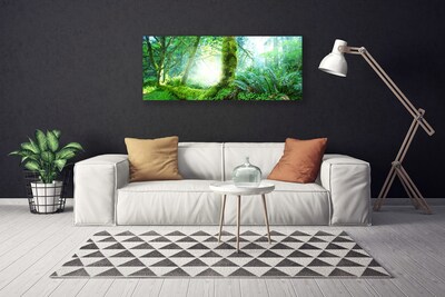 Canvas Kunstdruck Wald Natur