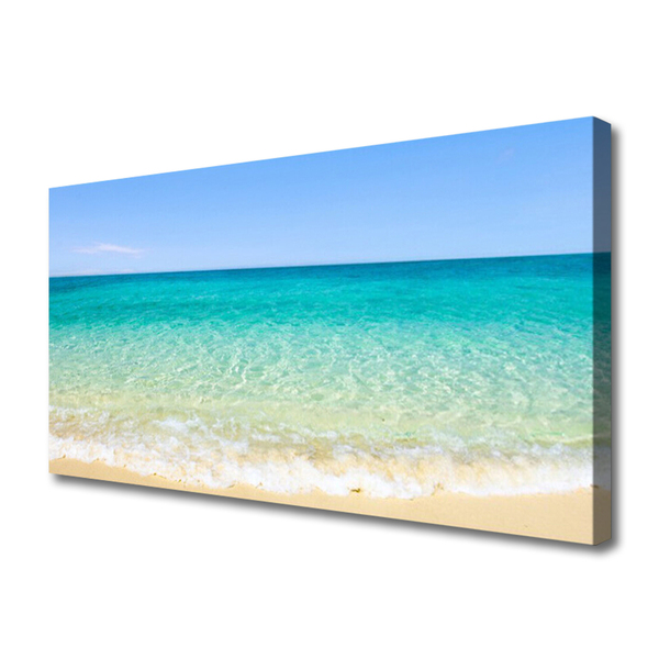 Canvas Kunstdruck Meer Landschaft