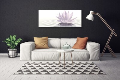 Canvas Kunstdruck Blume Wasser Kunst