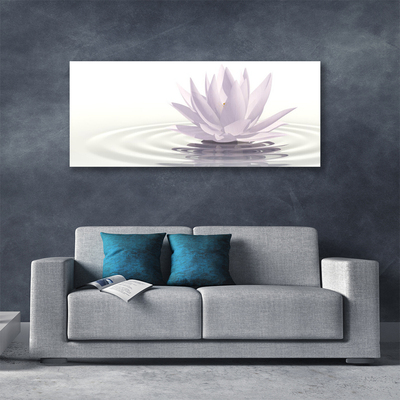 Canvas Kunstdruck Blume Wasser Kunst