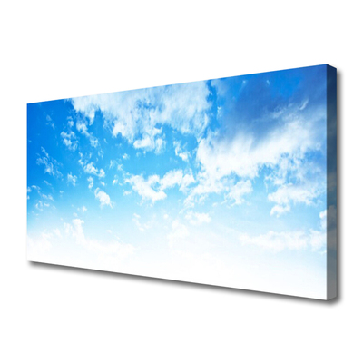 Canvas Kunstdruck Himmel Landschaft