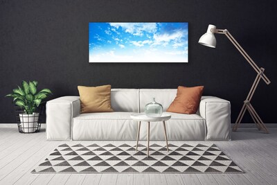 Canvas Kunstdruck Himmel Landschaft