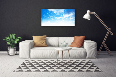 Canvas Kunstdruck Himmel Landschaft