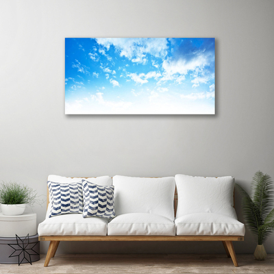 Canvas Kunstdruck Himmel Landschaft