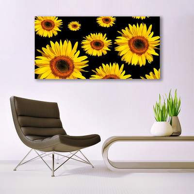 Leinwand-Bilder Sonnenblumen Pflanzen