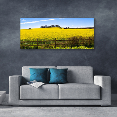 Leinwand-Bilder Acker Landschaft