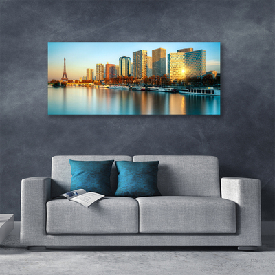 Leinwand-Bilder Stadt Meer Gebäude