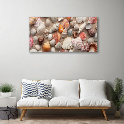 Leinwand-Bilder Muscheln Kunst