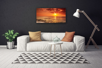 Leinwand-Bilder Meer Sonne Landschaft