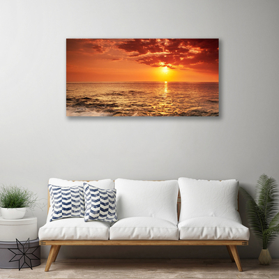 Leinwand-Bilder Meer Sonne Landschaft