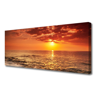 Leinwand-Bilder Meer Sonne Landschaft