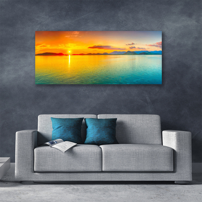 Leinwand-Bilder Meer Sonne Landschaft