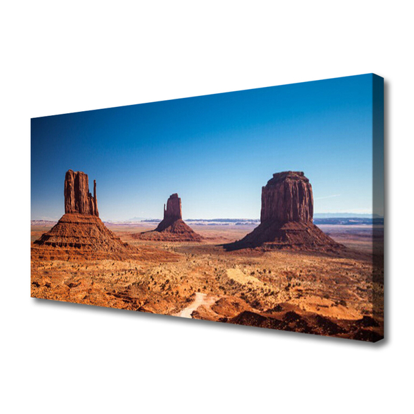 Leinwand-Bilder Wüste Landschaft