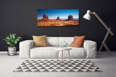 Leinwand-Bilder Wüste Landschaft