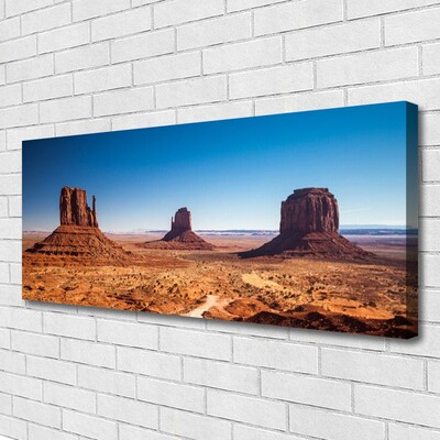 Leinwand-Bilder Wüste Landschaft