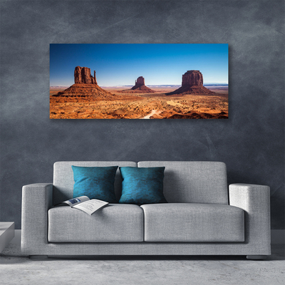 Leinwand-Bilder Wüste Landschaft