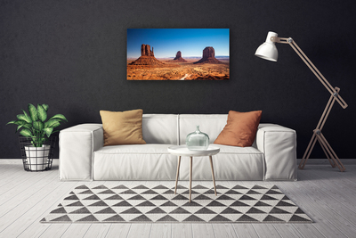 Leinwand-Bilder Wüste Landschaft
