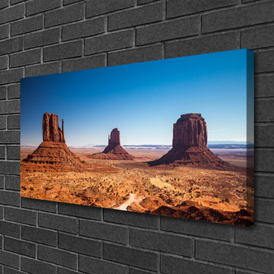 Leinwand-Bilder Wüste Landschaft