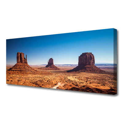 Leinwand-Bilder Wüste Landschaft