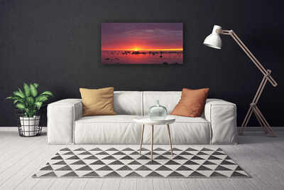 Leinwand-Bilder Meer Sonne Landschaft