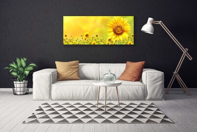 Leinwand-Bilder Sonnenblumen Pflanzen