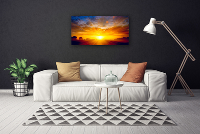 Leinwand-Bilder Sonne Landschaft