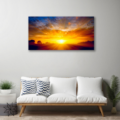 Leinwand-Bilder Sonne Landschaft