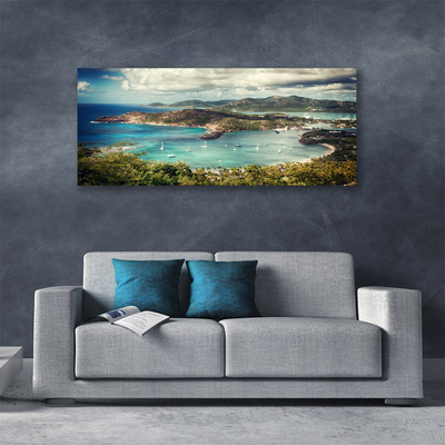 Leinwand-Bilder Bucht Landschaft