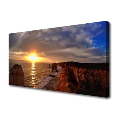 Leinwand-Bilder Meer Sonne Landschaft