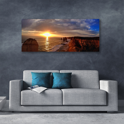 Leinwand-Bilder Meer Sonne Landschaft