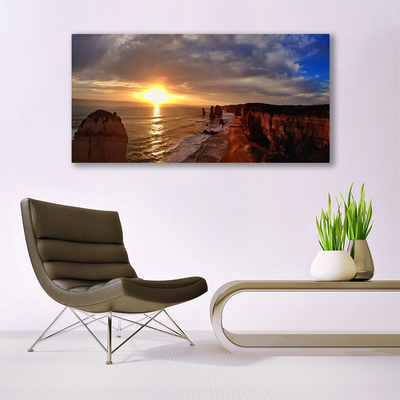 Leinwand-Bilder Meer Sonne Landschaft