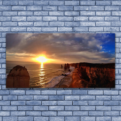 Leinwand-Bilder Meer Sonne Landschaft