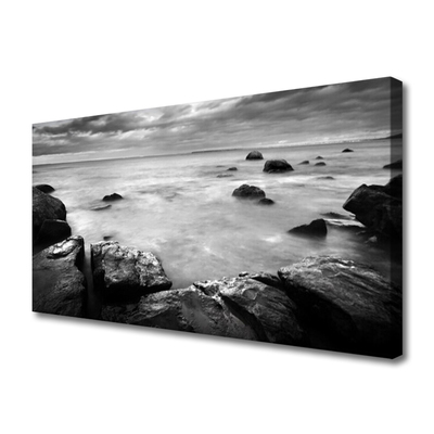 Leinwand-Bilder Felsen Meer Landschaft