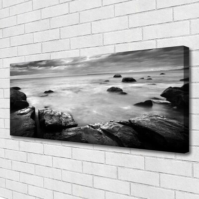 Leinwand-Bilder Felsen Meer Landschaft