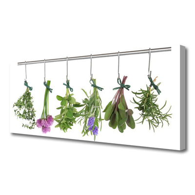 Leinwand-Bilder Blumen Blätter Pflanzen