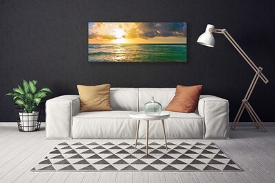 Leinwand-Bilder Sonne Meer Landschaft