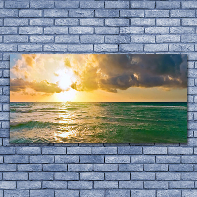 Leinwand-Bilder Sonne Meer Landschaft