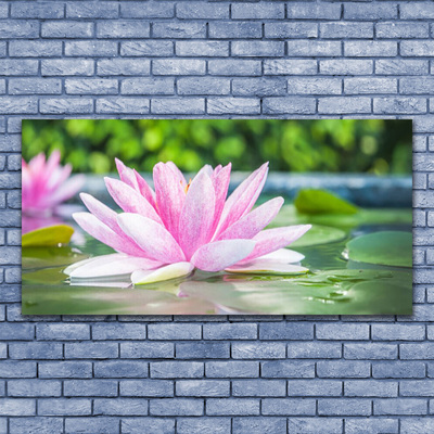 Leinwand-Bilder Blume Wasser Kunst