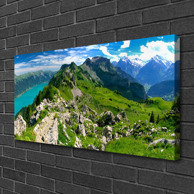 Leinwand-Bilder Gebirge Natur