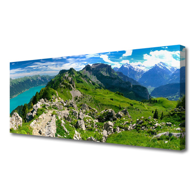 Leinwand-Bilder Gebirge Natur