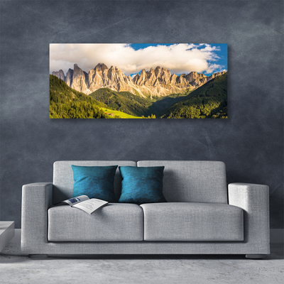 Leinwand-Bilder Gebirge Landschaft